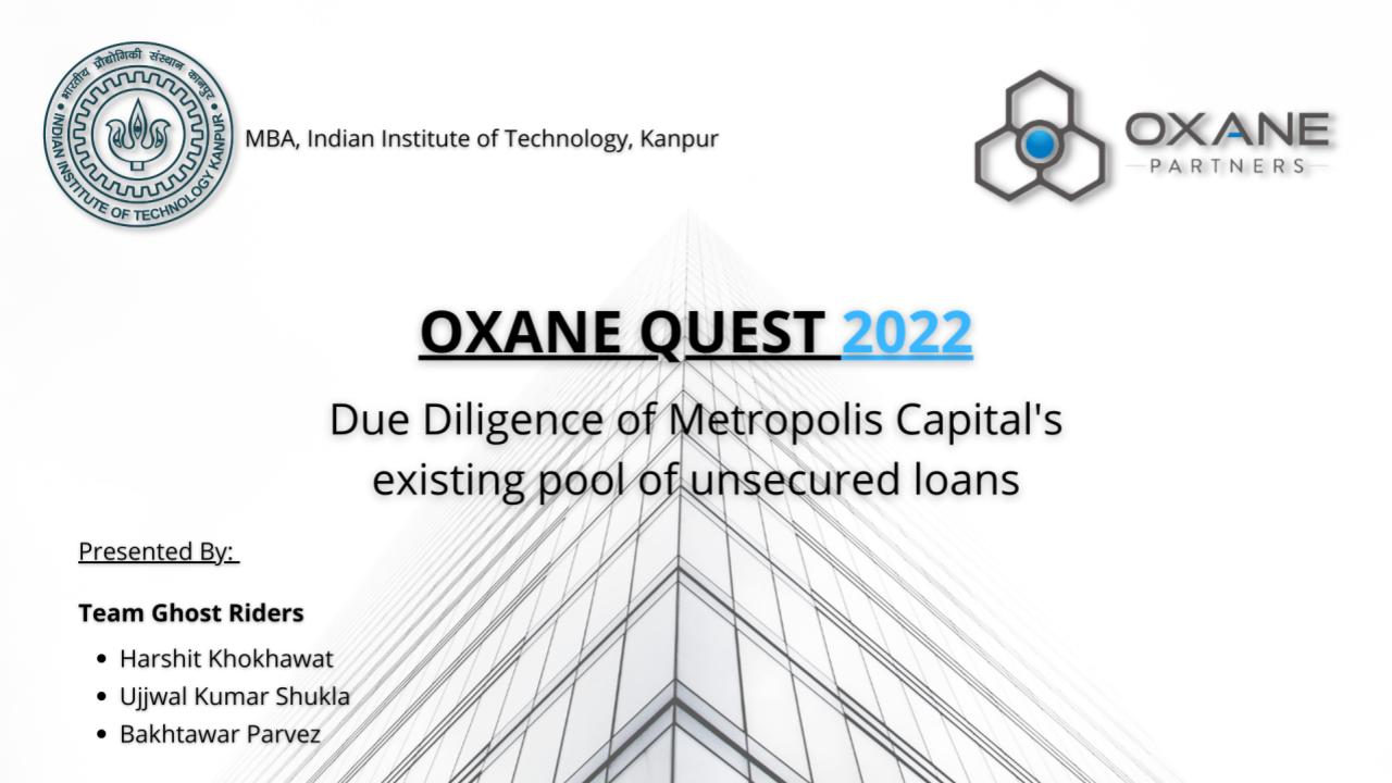 Oxane Partners Project
